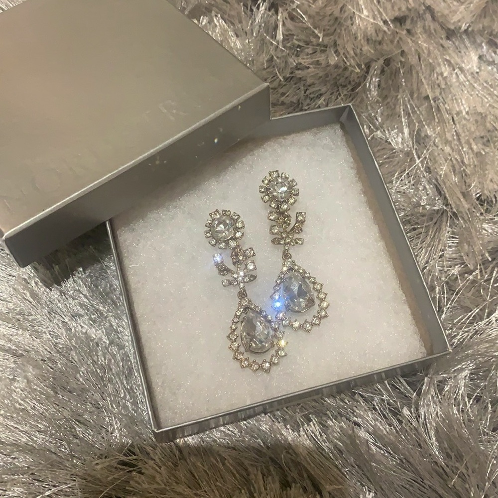 Nadri Drop Earrings Cubic Zirconia